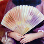 Girl with a fan - August Renoir - part 2